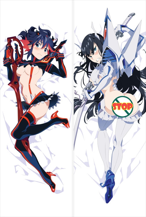 Kill la Kill Ryuuko Matoi Anime Dakimakura Japanese Pillow Cover image 0