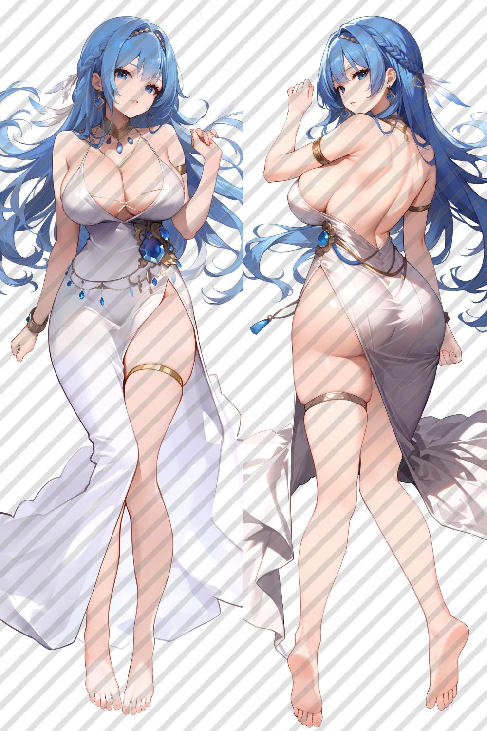 Goddess of Victory: Nikke Helm Anime Dakimakura Girl Body Pillow Cover image 0