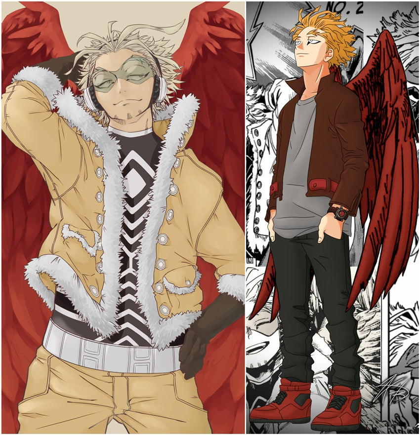 My Hero Academia Hawks Body Pillow Cover03 image 0