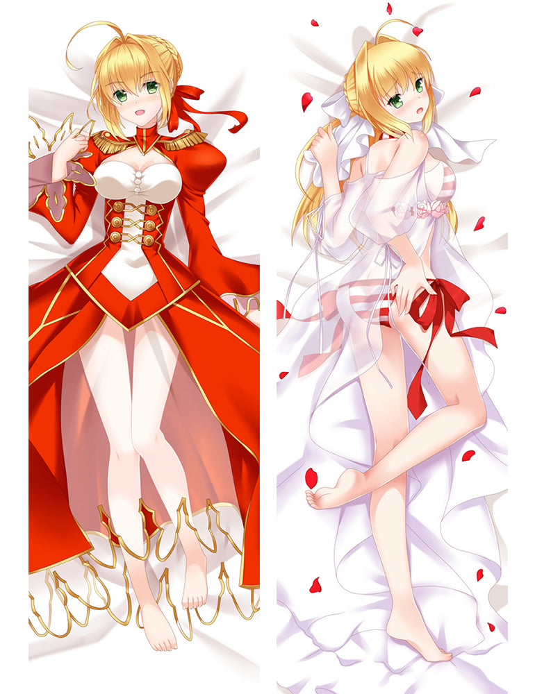Fate/Grand Order Fate/GO FGO Nero Claudius Anime Dakimakura Pillow Case image 0