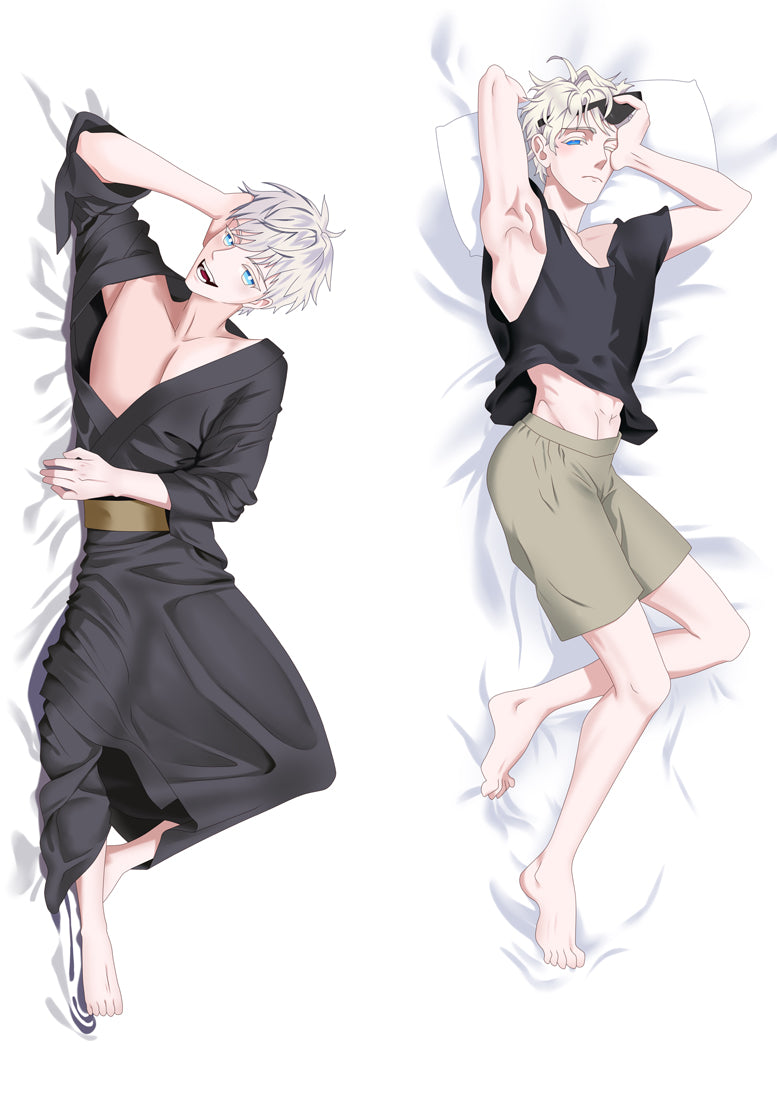 Jujutsu Kaisen Gojo Satoru Anime Dakimakura Body Pillow Cover image 0