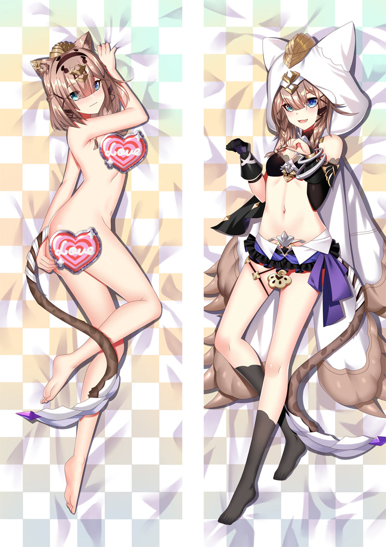 Honkai Impact 3rd Sexy Pardofelis Dakimakura Body Pillow Cover image 0