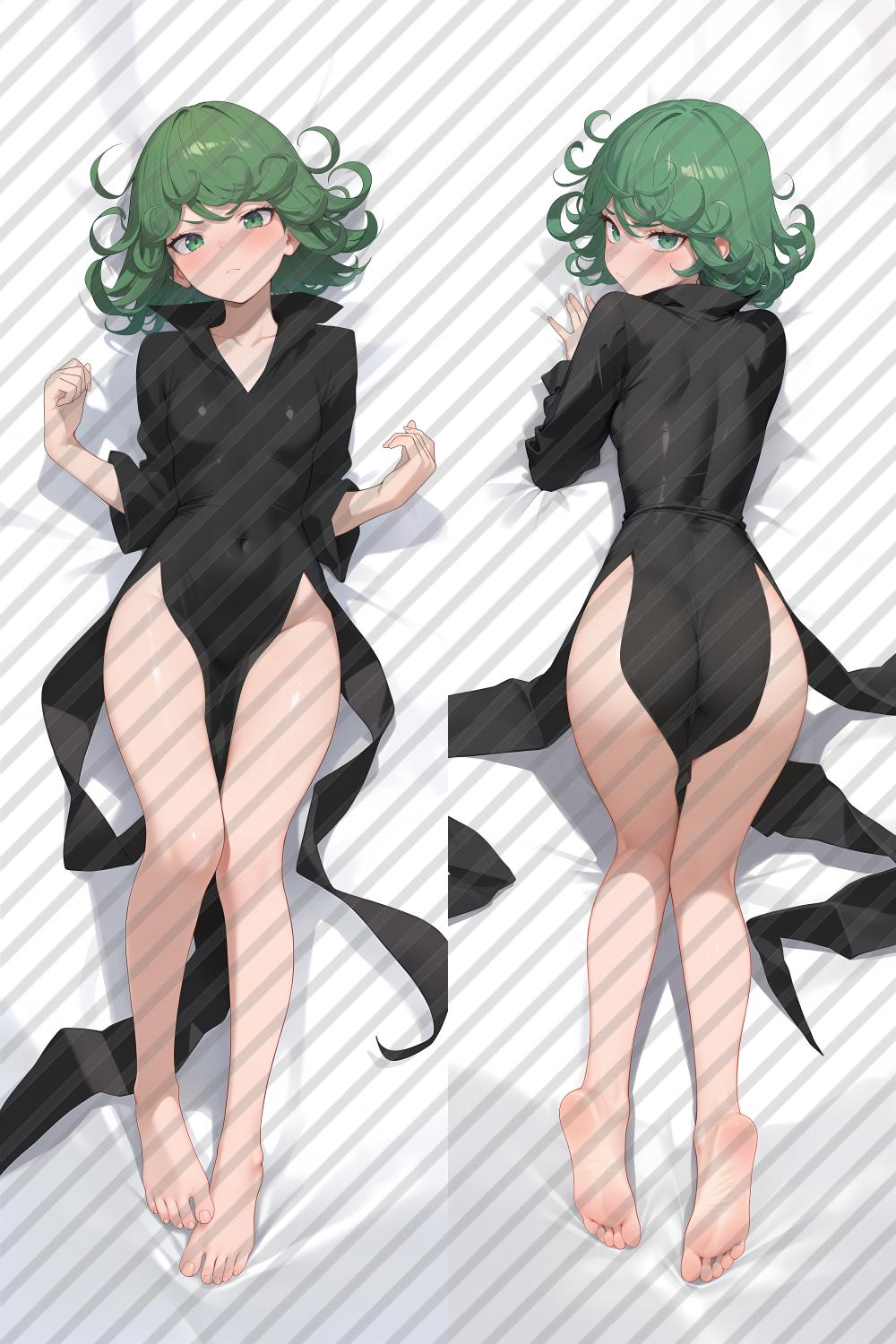 One Punch Man Tatsumaki Anime Dakimakura Girl Body Pillow Cover image 0