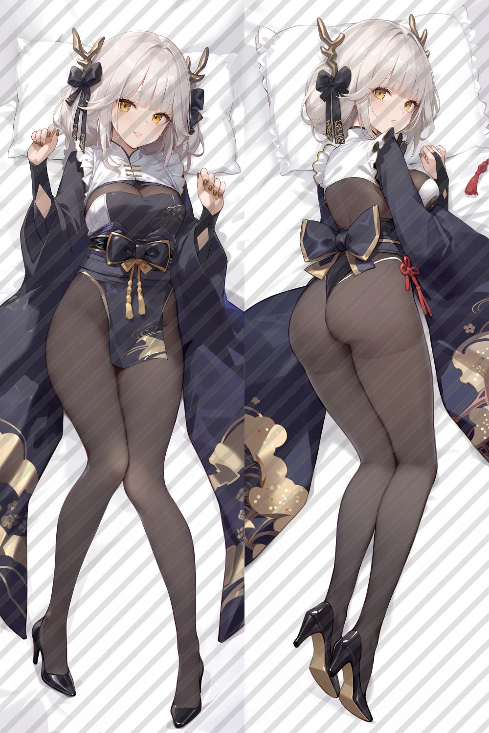 Goddess of Victory: Nikke Blanc Anime Dakimakura Body Pillow Cover image 0