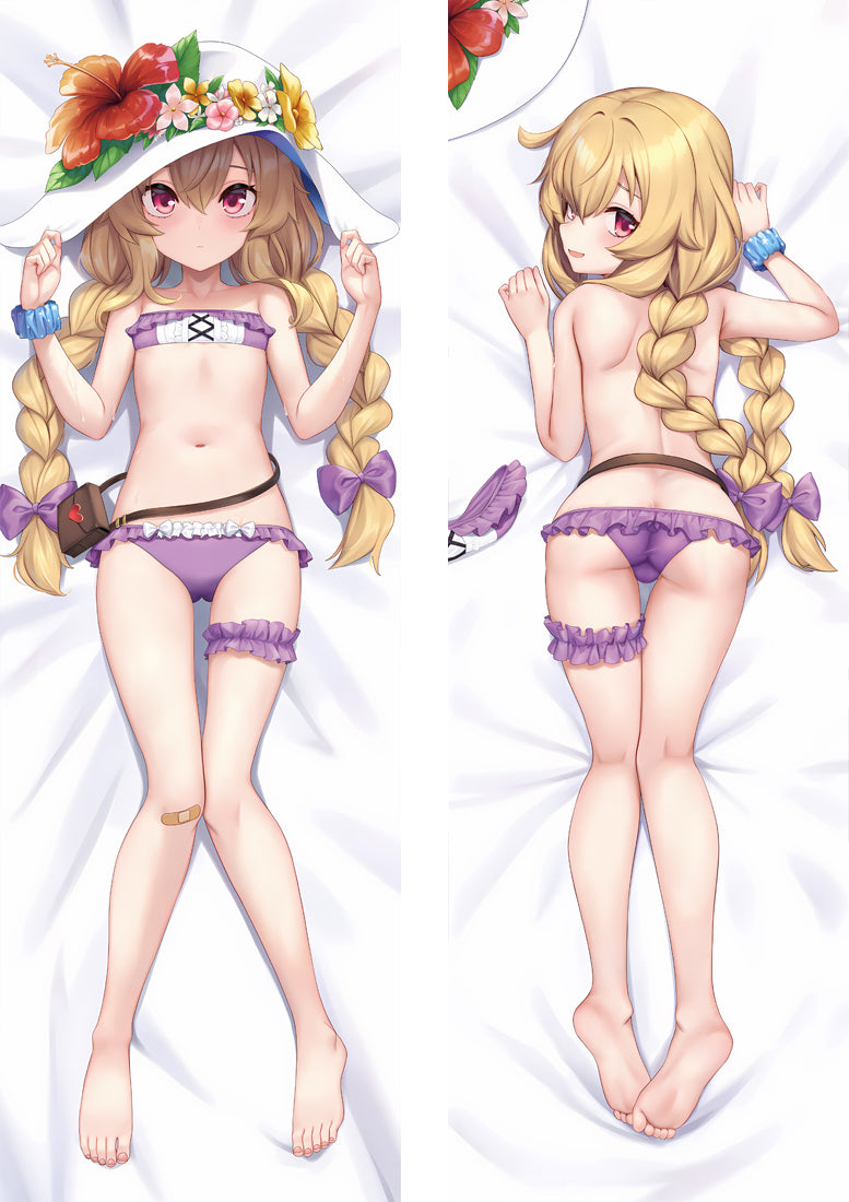 Little Witch Nobeta Anime Dakimakura Body Pillow Cover image 0