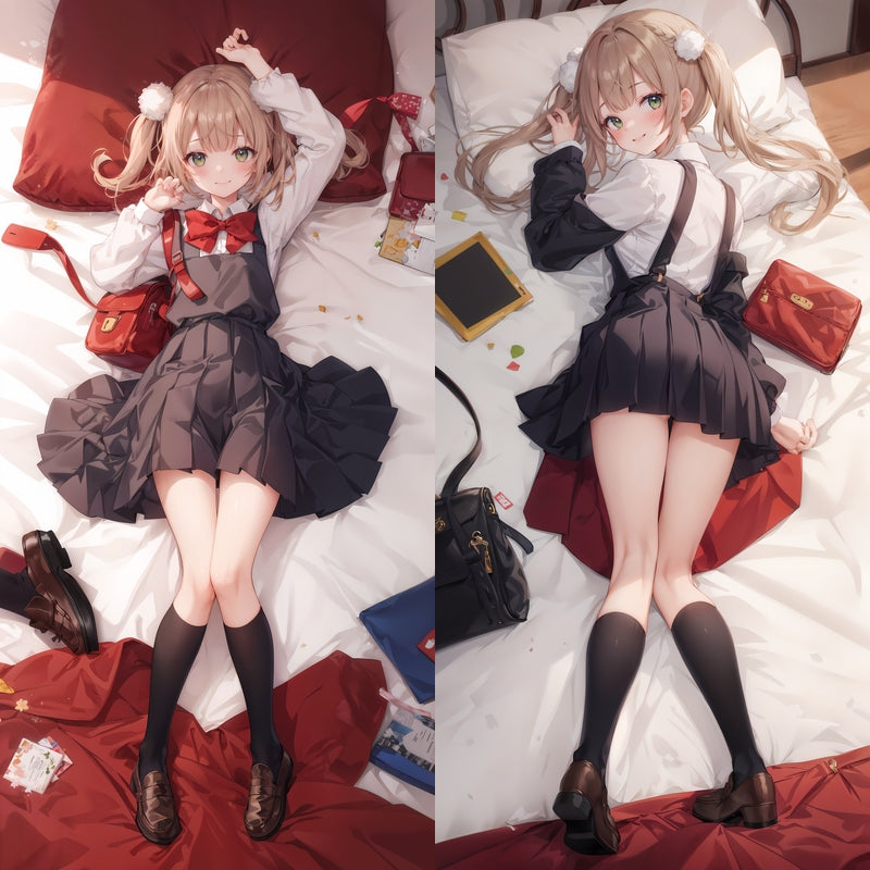 Virtual YouTuber Ui Shigure Anime Dakimakura Body Pillow Cover image 0