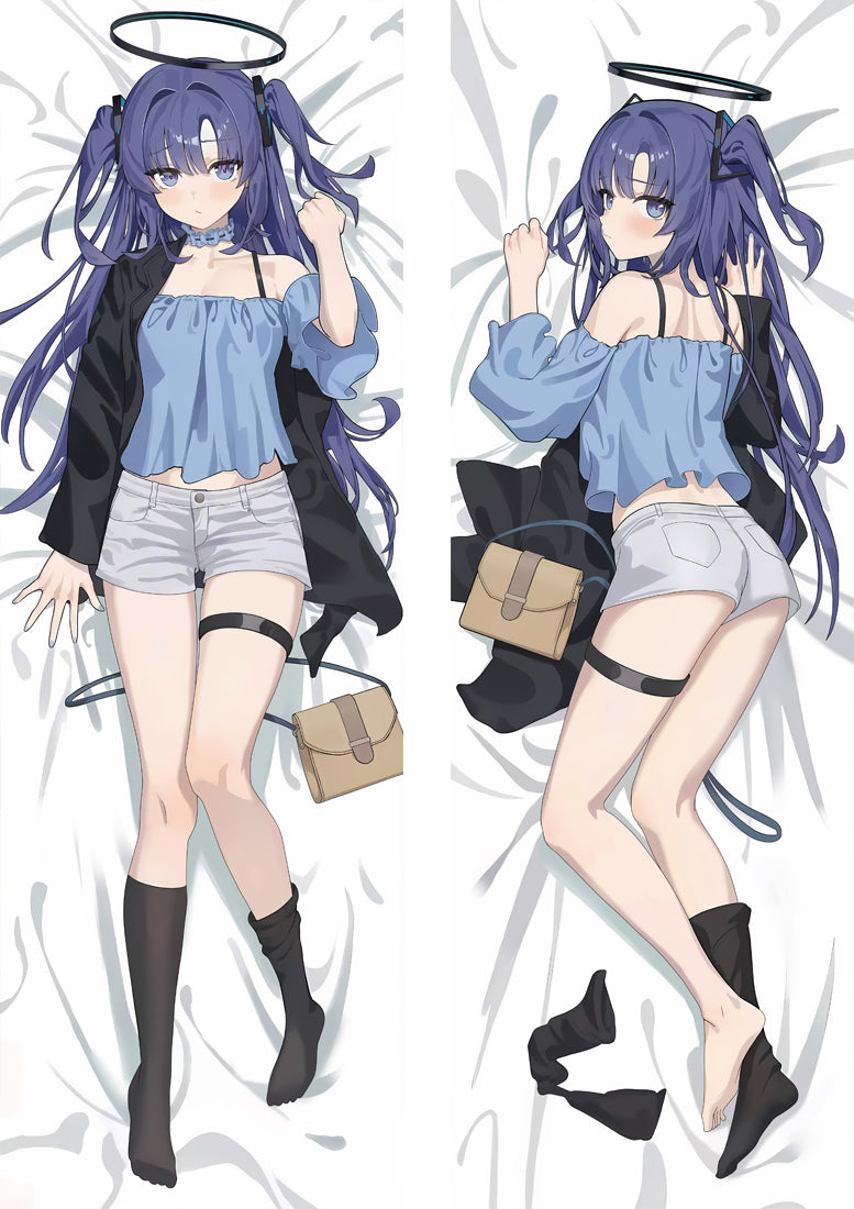 Blue Archive Hayase Yuuka Anime Dakimakura Girl Body Pillow Cover image 0