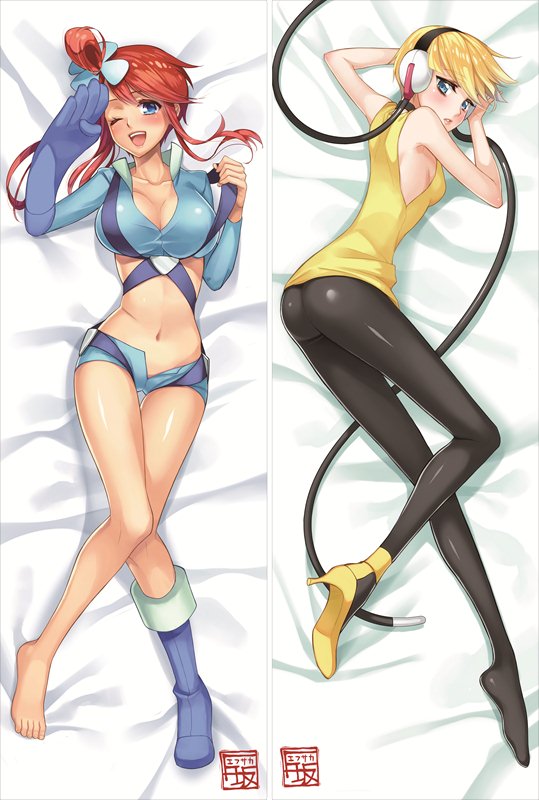 Pokemon Pocket Monster Anime Dakimakura Japanese Pillow Cover image 0