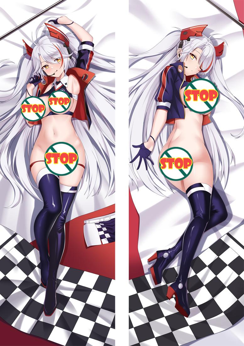 Azur Lane Prinz Eugen Anime Dakimakura Naked Body Pillow Cover image 0
