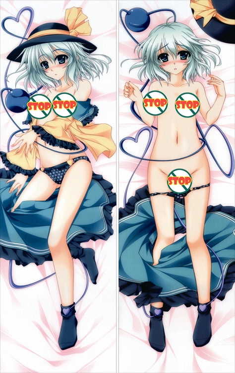 TouHou Project Koishi Komeiji Anime Dakimakura Waifu Pillow Case image 0
