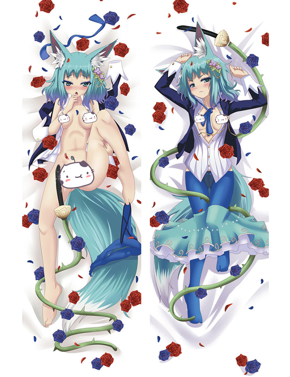 MercStoria Melst Olga Anime Dakimakura Pillow Cover image 0