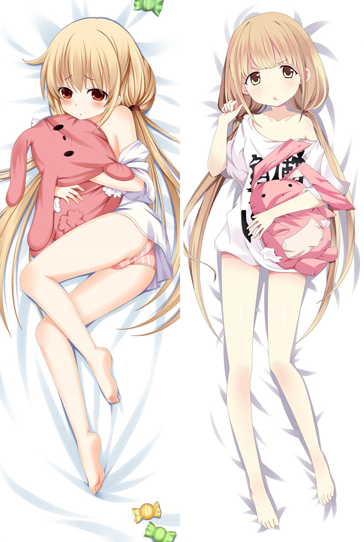 The Idolmaster Cinderella Girls Anzu Futaba Anime Dakimakura Pillow Cover image 0