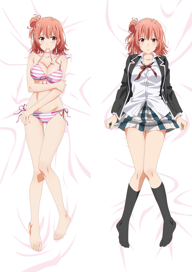 My Youth Romantic Comedy Is Wrong, As I Expected Yuigahama Yui Anime Dakimakura Body Pillow Cover image 0