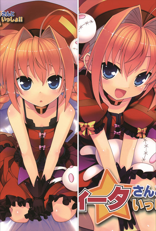 Magical Girl Lyrical Nanoha Fate Testarossa Anime Dakimakura Pillow Cover image 0