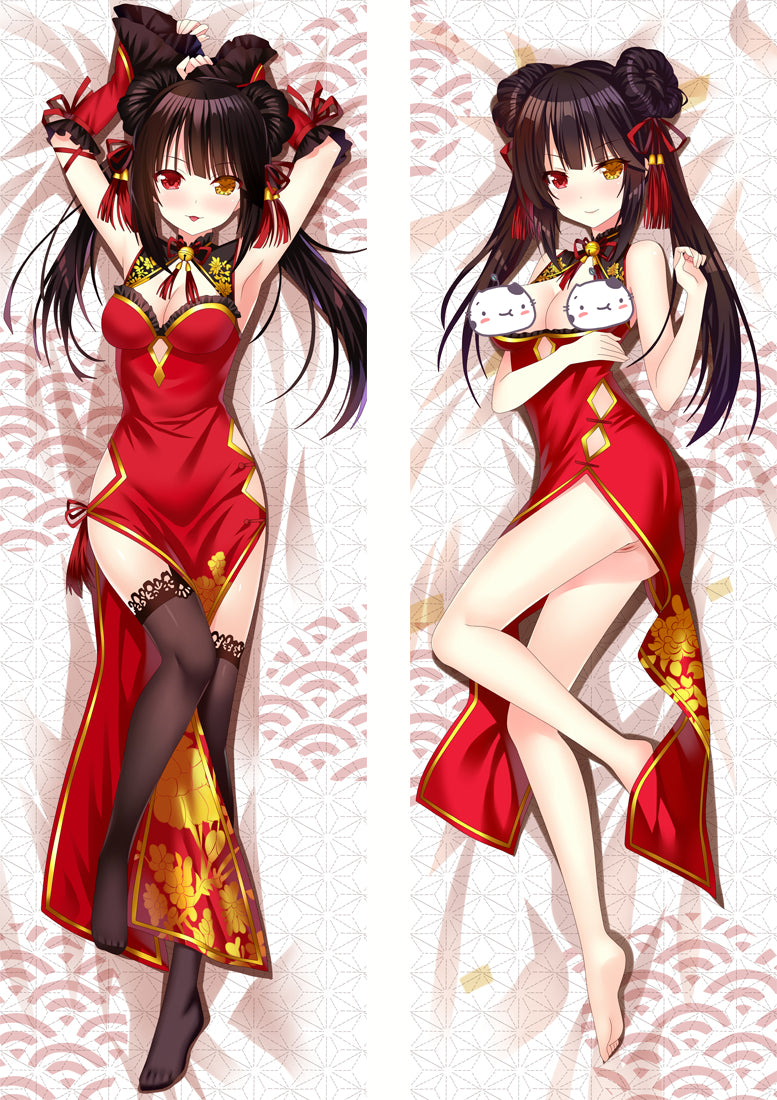 Date A Live Nightmare Tokisaki Kurumi Anime Dakimakura Pillow Cover image 0