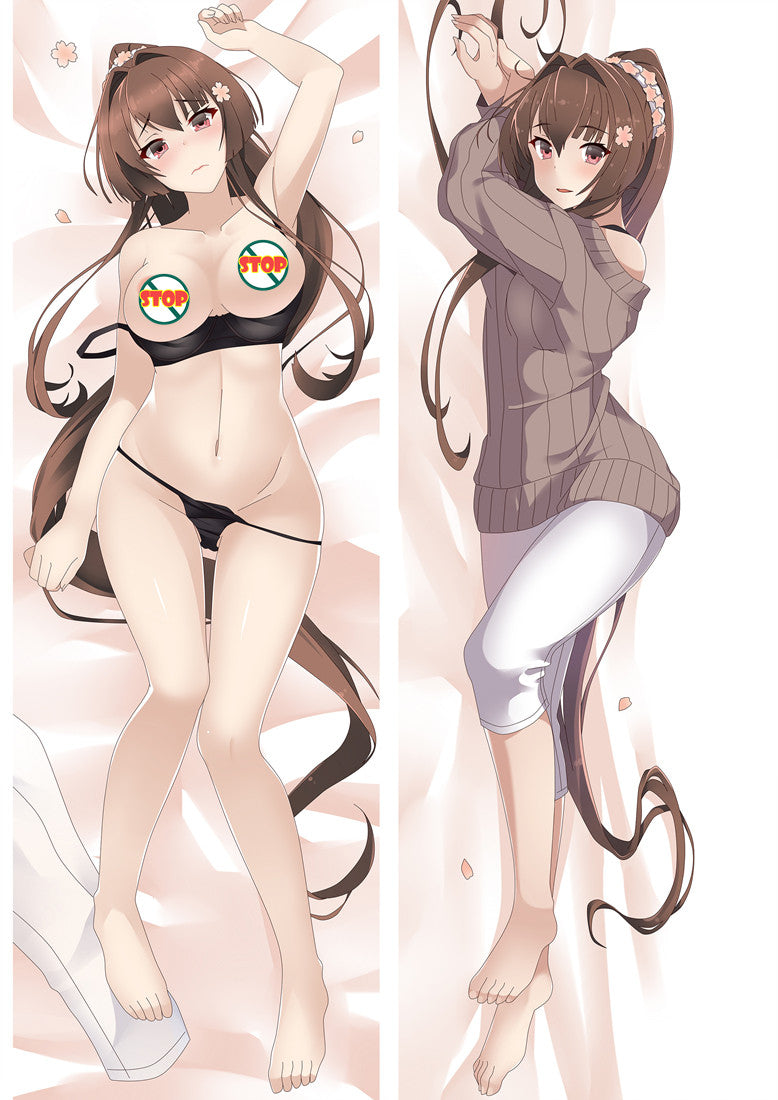 Kantai Collection Yamato Anime Dakimakura Pillow Cover image 0