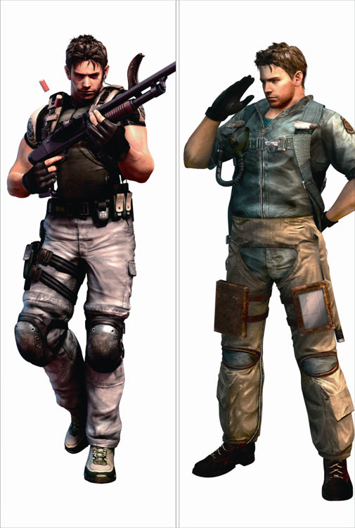 Resident Evil Anime Dakimakura Body Pillow Cover image 0