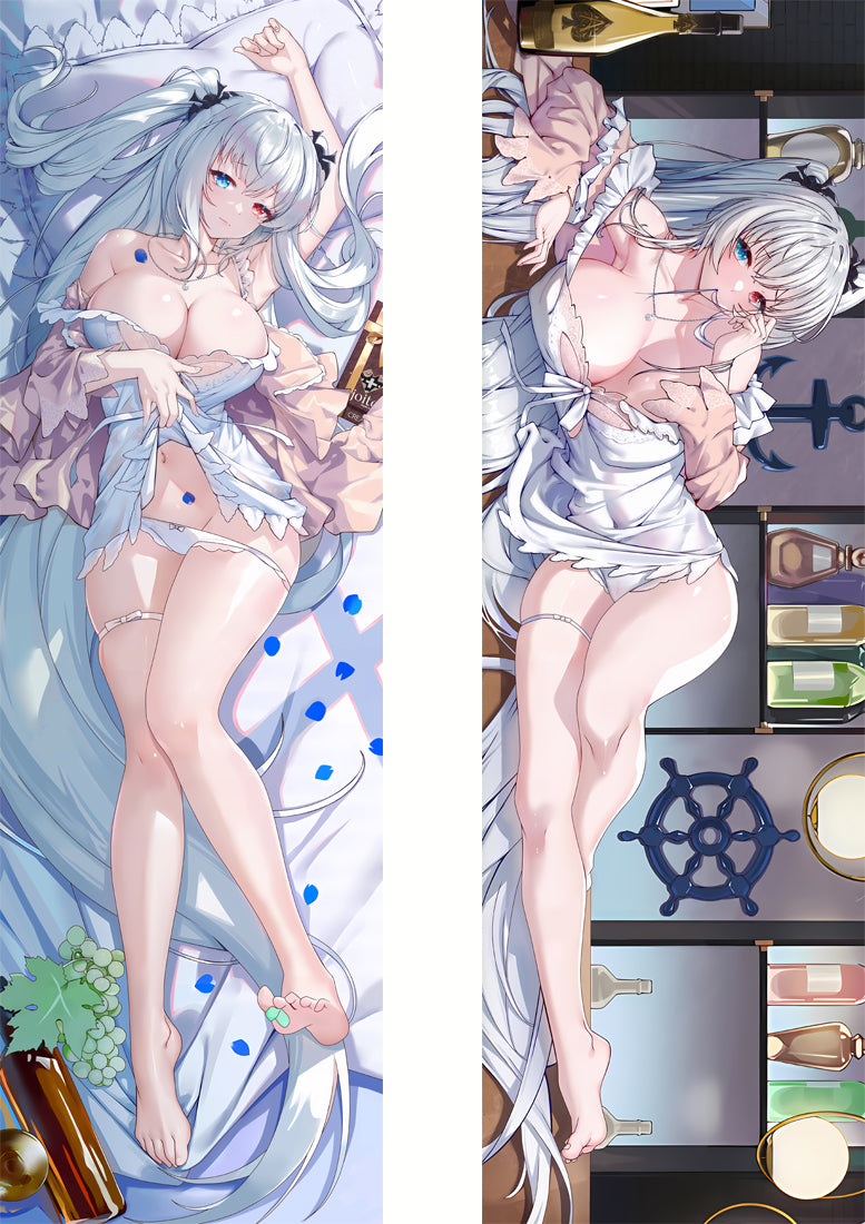 SMS Emden Azur Lane Anime Dakimakura Body Pillow Cover image 0