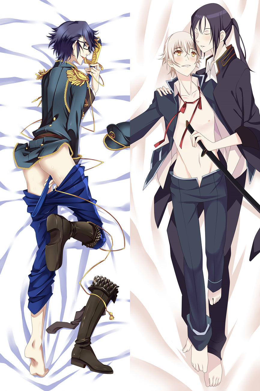 K Project K Yashiro Isana Kuroh Yatogami Saruhiko Fushimi Anime Dakimakura Pillow Case image 0