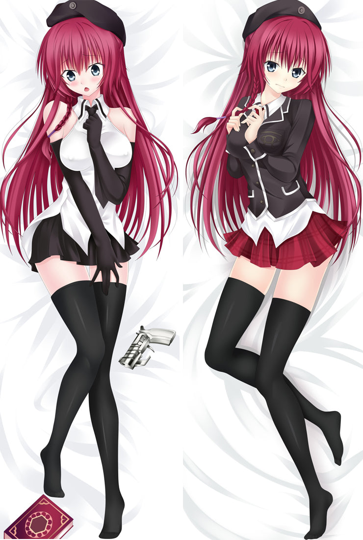 Trinity Seven Lilith Asami Anime Dakimakura Pillow Cover image 0