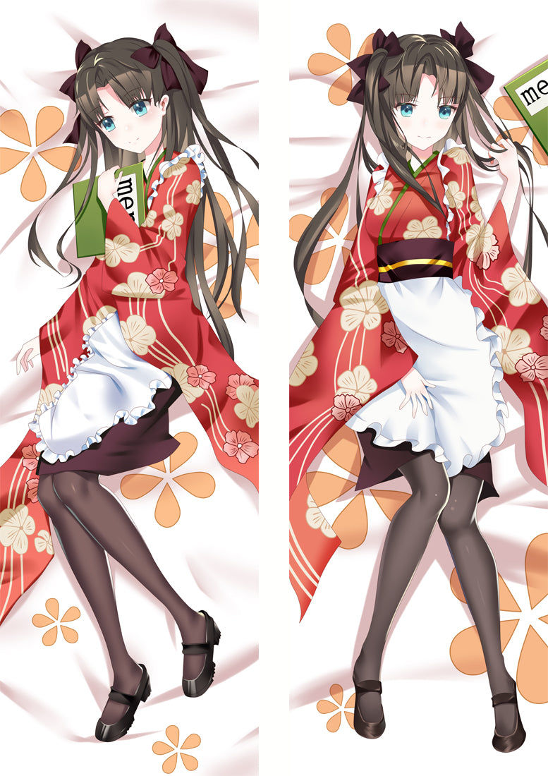 Fate/stay night Rin Tohsaka Anime Dakimakura Body Pillow Cover image 0