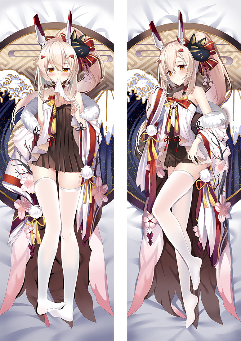 Azur Lane Ayanami Anime Dakimakura Pillow Cover image 0