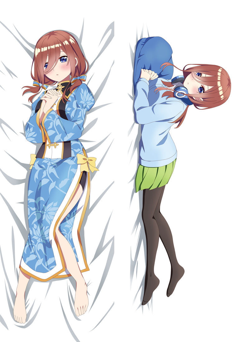 Miku Nakano Dakimakura Body Pillow Cover - The Quintessential Quintuplets image 0
