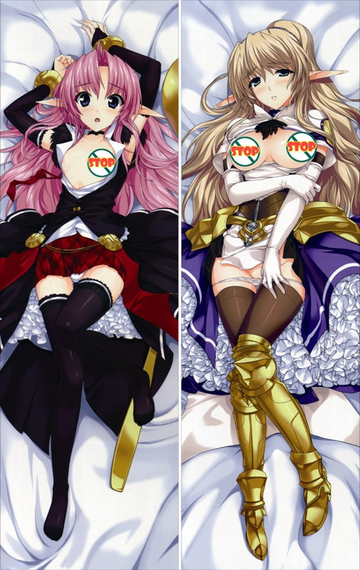 Pastel Chime 3 Bindseeker Liliam McBarn + Emily Sinclair Anime Dakimakura Japanese Pillow Cover image 0