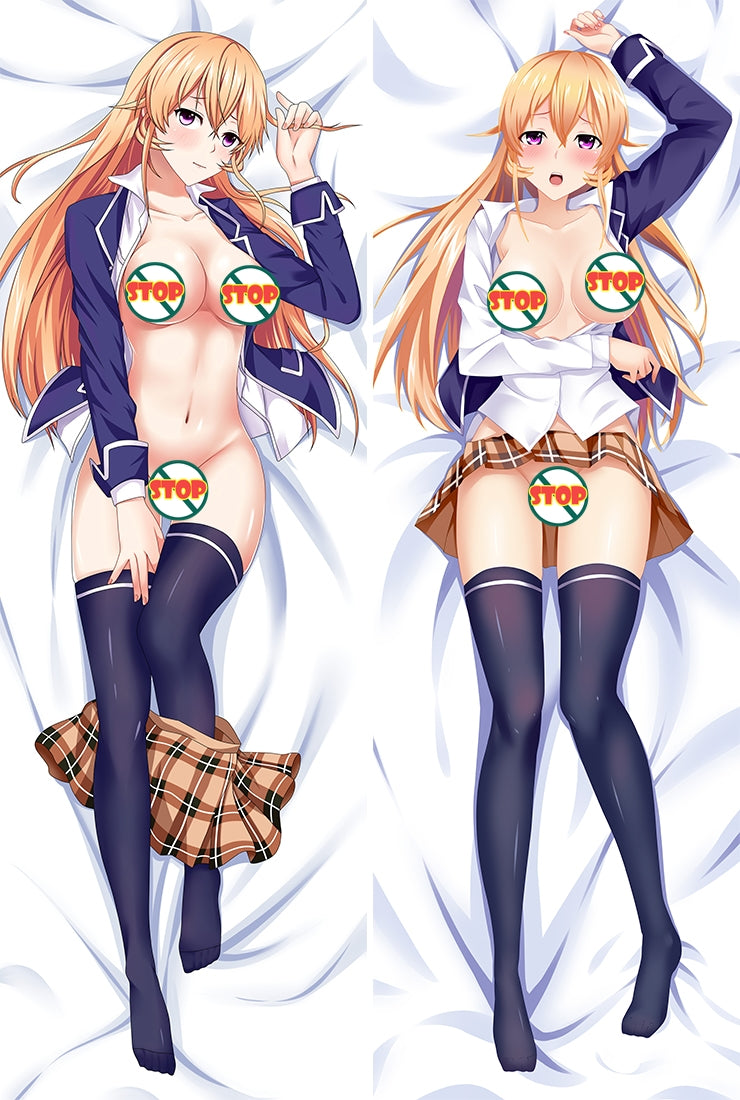 Anime Dakimakura Food Wars!: Shokugeki no Soma Nakiri erina Hug Body Pillow Case Cover image 0
