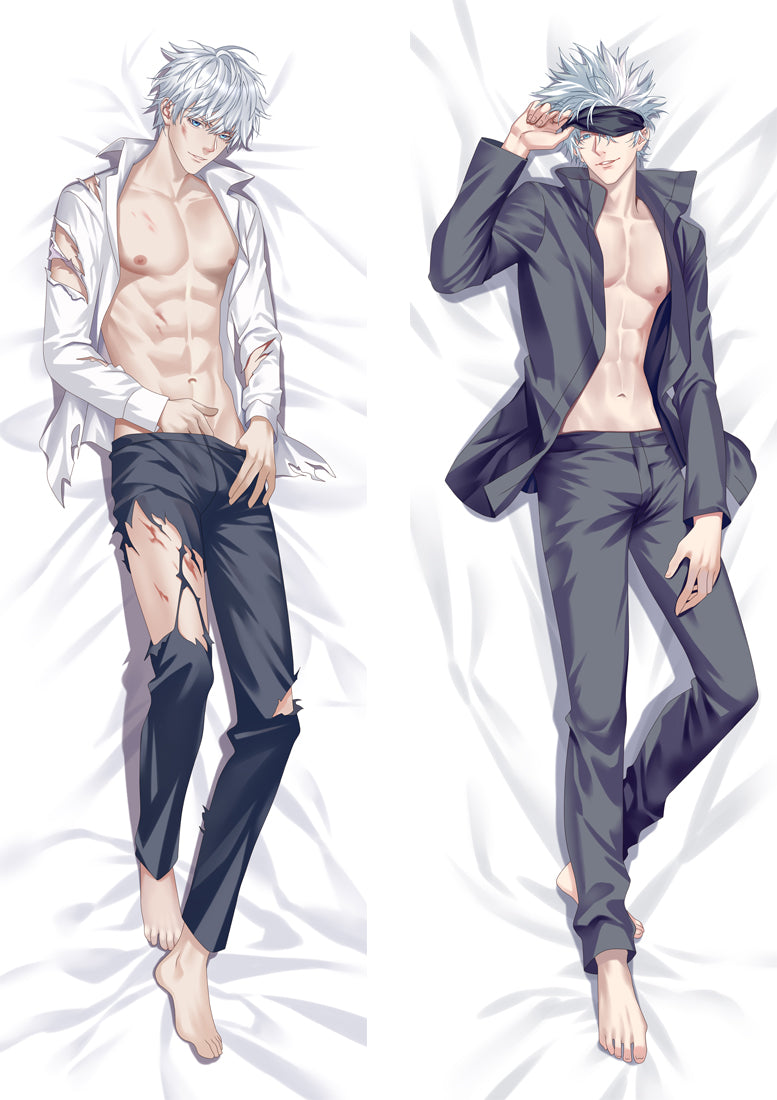 Jujutsu Kaisen Gojo Satoru Anime Dakimakura Body Pillow Cover image 0