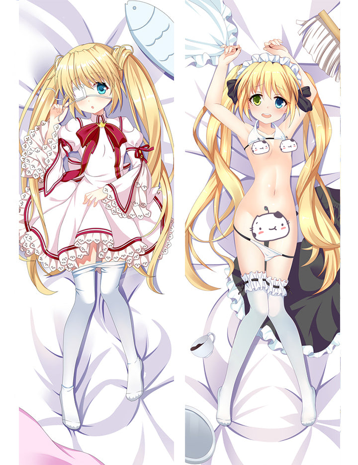 Rewrite Nakatsu Shizuru Anime Dakimakura Pillow Cover image 0