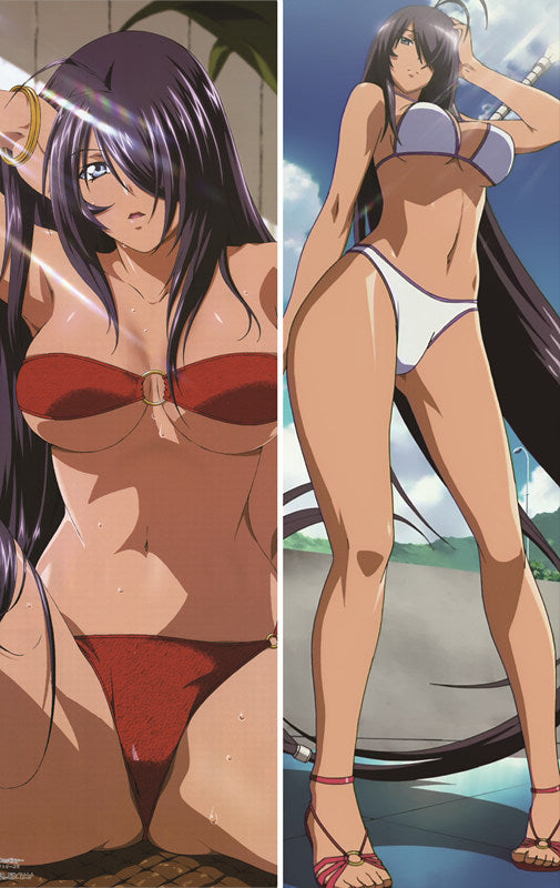 Battle Vixens Kanu Unchou Anime Dakimakura Pillow Cover image 0