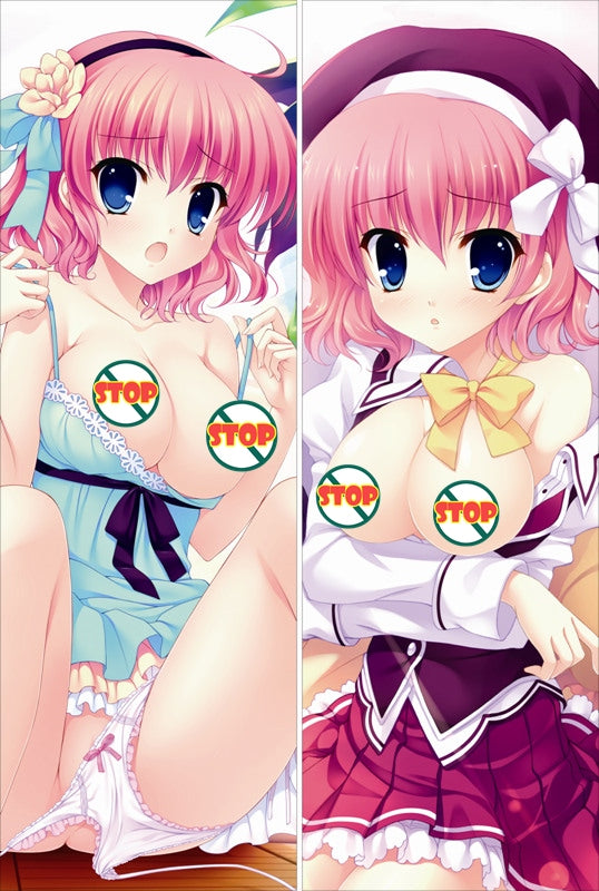 Yuyukana -Under the Starlight- Risa Himezono Anime Dakimakura Japanese Pillow Cover image 0