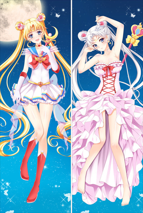 Sailor Moon Anime Dakimakura Body Pillow Cover image 0
