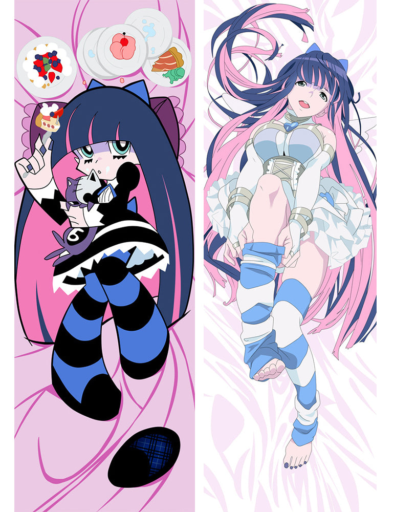 Newly Panty &amp; Stocking with Garterbelt Stocking Panty Girl Washable Anime Body Pillow Case image 0