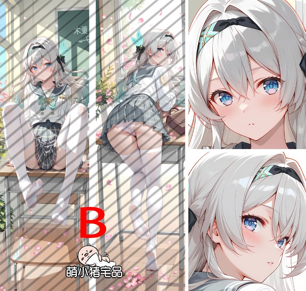 Honkai: Star Rail Firefly Anime Dakimakura Sexy Body Pillow Cover image 0