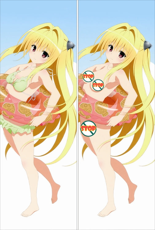 To Love-Ru Konjiki no Yami Anime Dakimakura Pillow Cover image 0