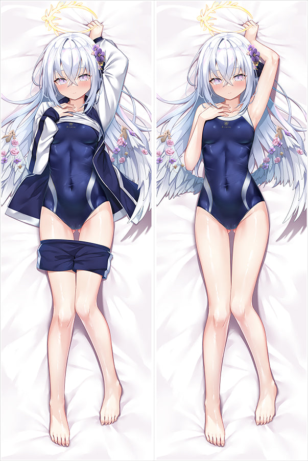 Blue Archive Shirasu Azusa Anime Dakimakura Girl Body Pillow Cover image 0