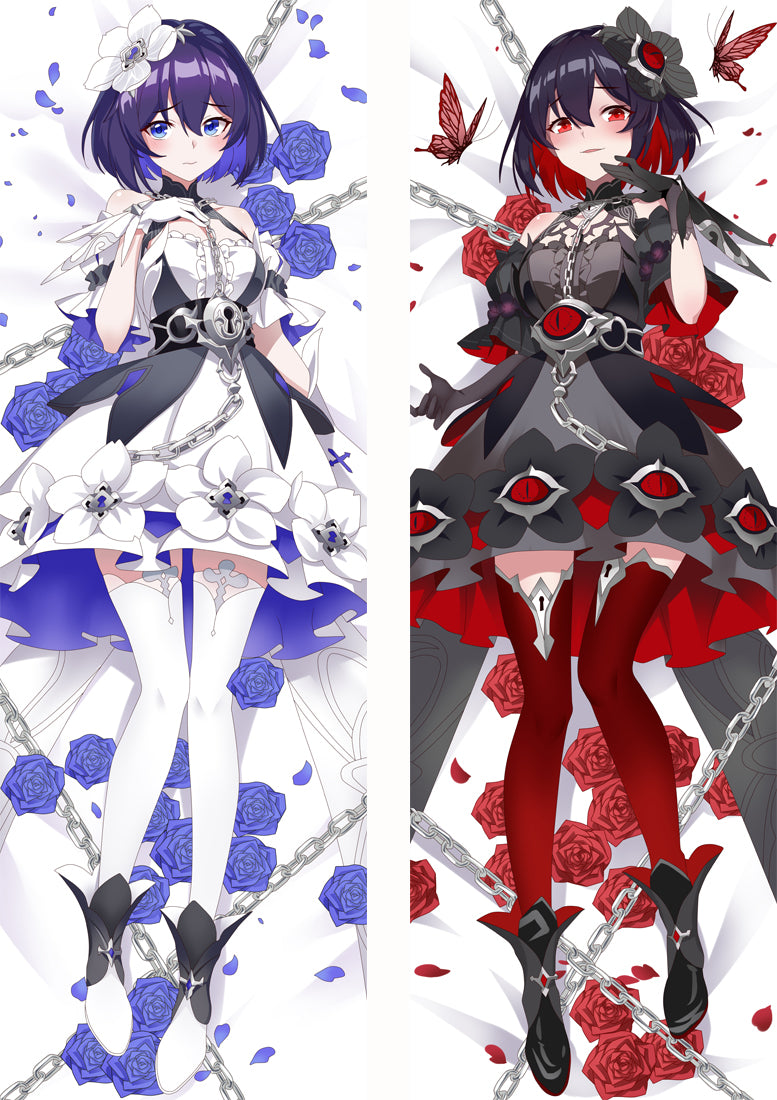 Honkai Impact 3rd Seele Vollerei Anime Dakimakura Pillow Cover image 0