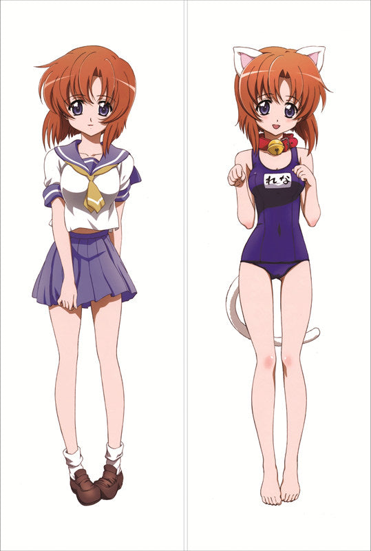 When They Cry Rena Ryuuguu Anime Dakimakura Waifu Pillow Case image 0