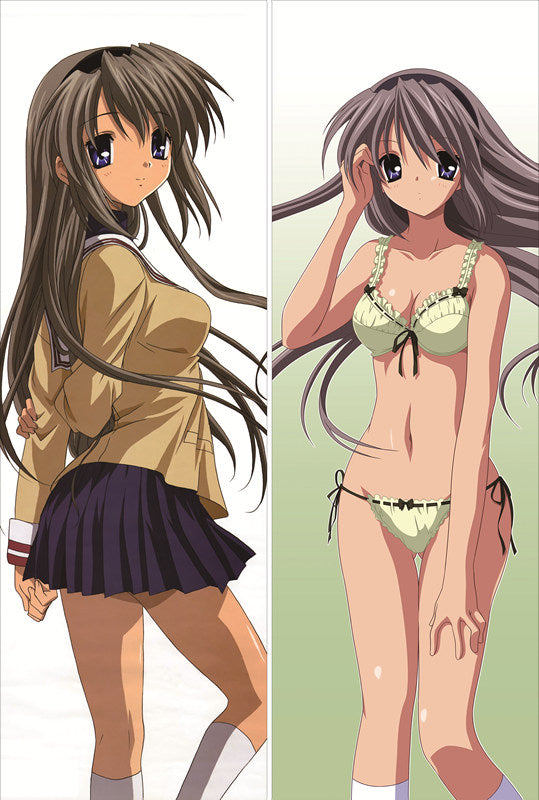 Clannad Sakagami Tomoyo Anime Dakimakura Body Pillow Cover image 0