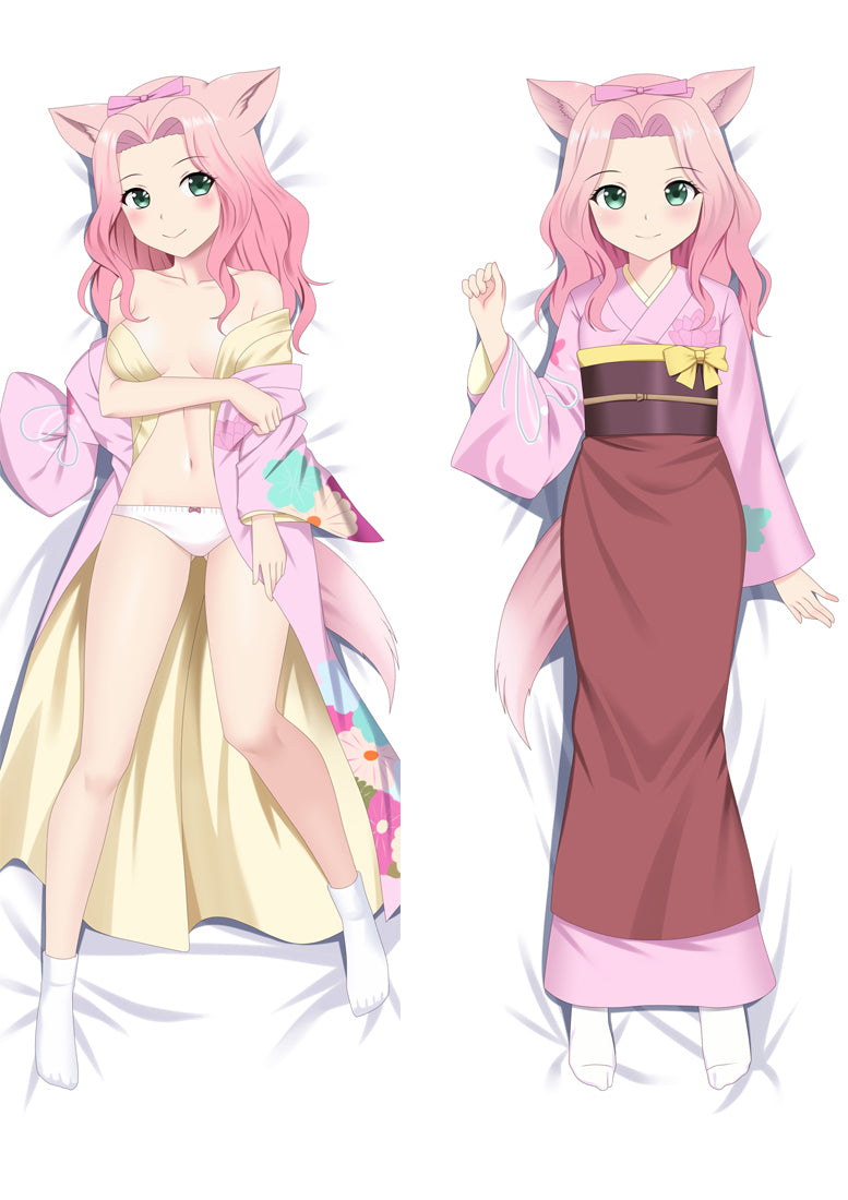 Konohana Kitan Ren Anime Dakimakura Body Pillow Cover image 0