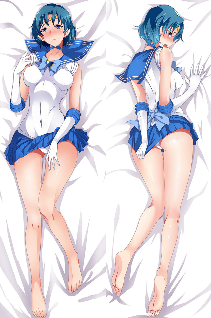 Sailor Moon Ami Mizuno Anime Dakimakura Pillow Cover image 0