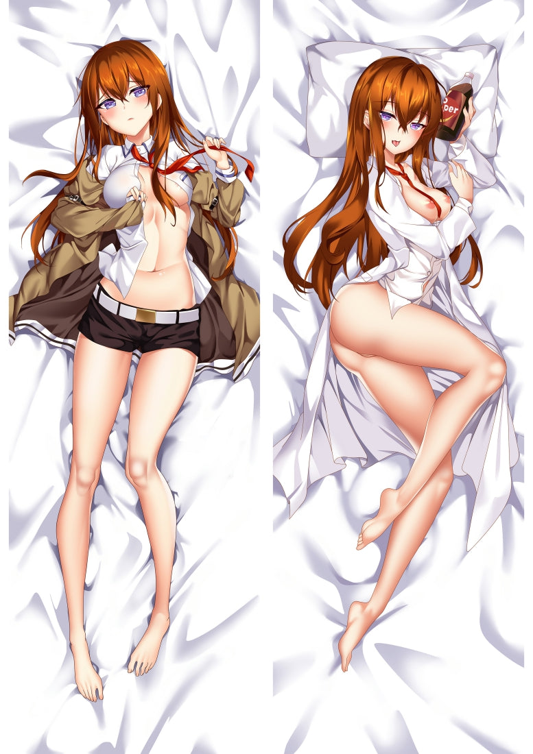 Steins Gate Kurisu Makise Anime Dakimakura Pillow Cover image 0