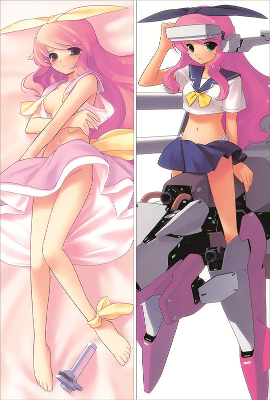 Mecha musume Anime Dakimakura Body Pillow Cover image 0