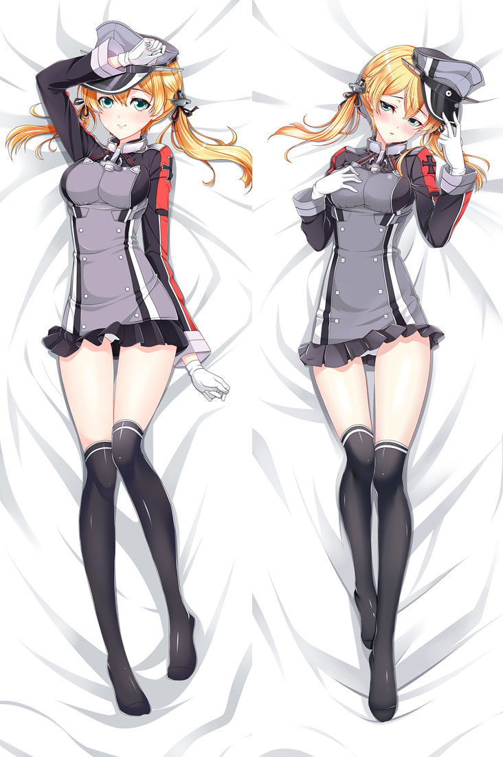 Kantai Collection Prinz Eugen Anime Dakimakura Pillow Cover image 0