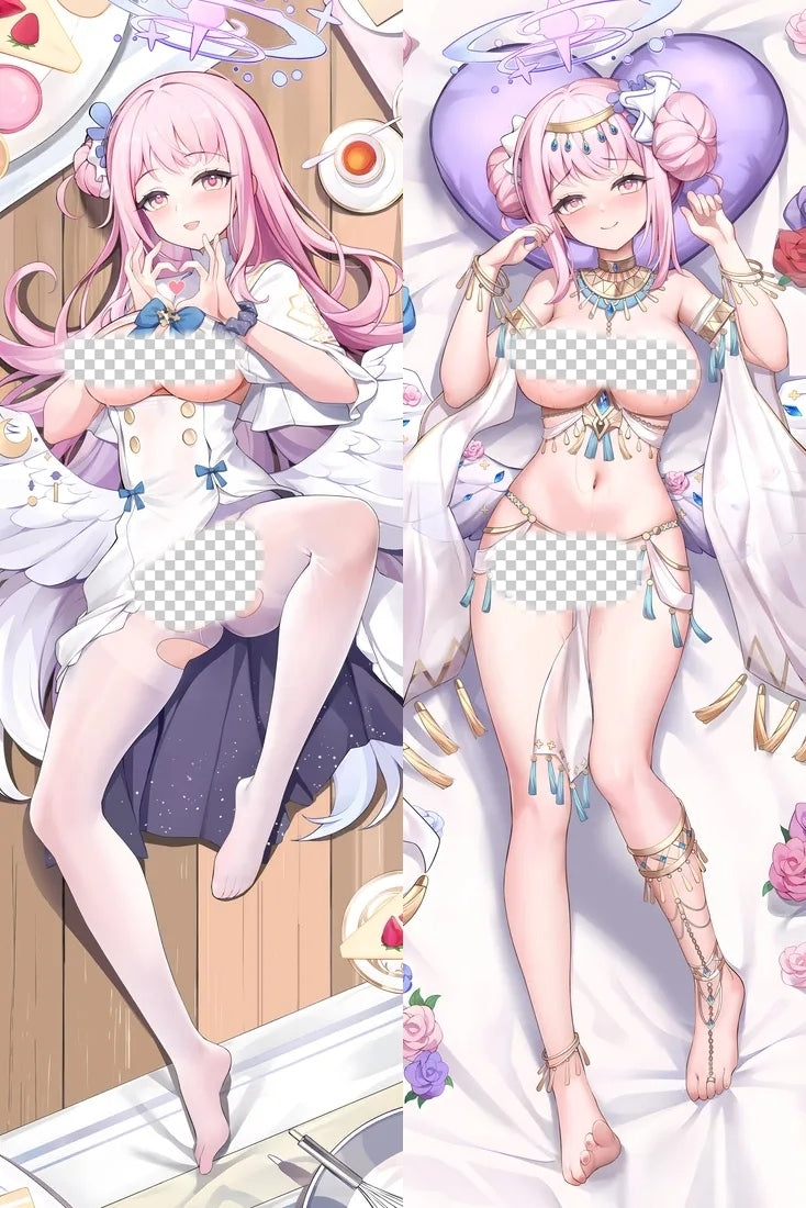 Blue Archive Misono Mika Anime Dakimakura Girl Body Pillow Cover image 0