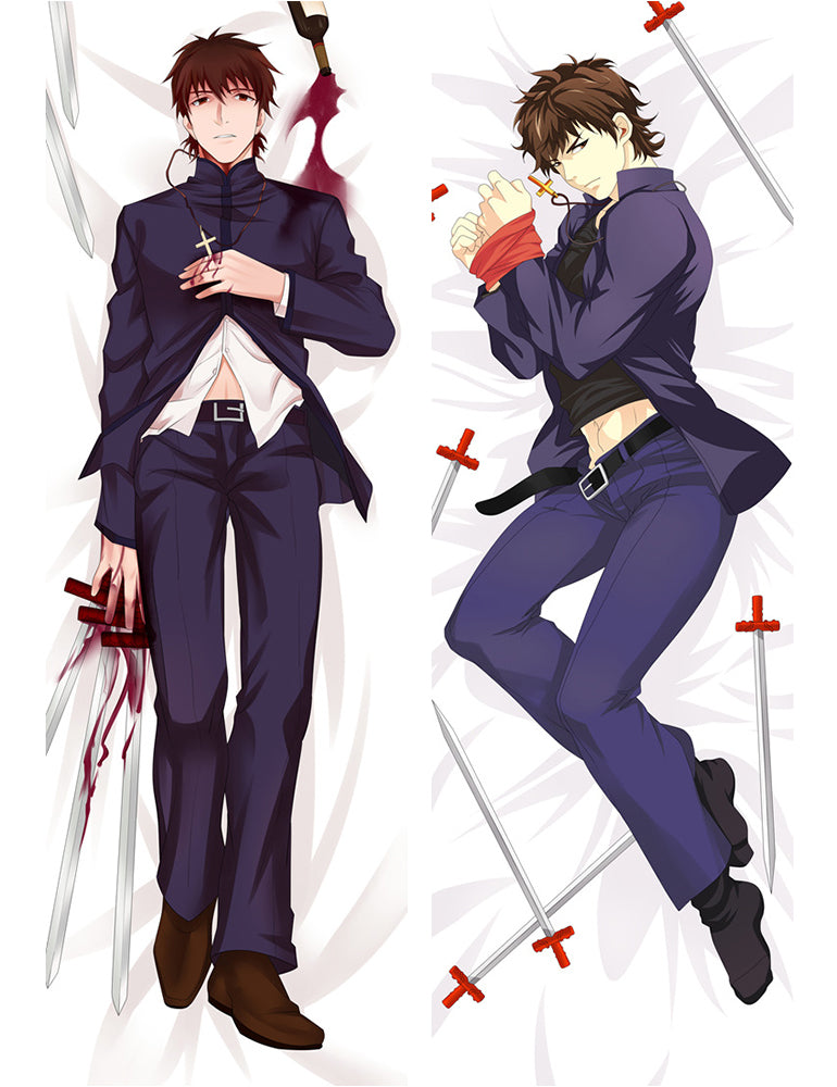 Fate/stay night Kirei Kotomine Anime Dakimakura Pillow Cover image 0