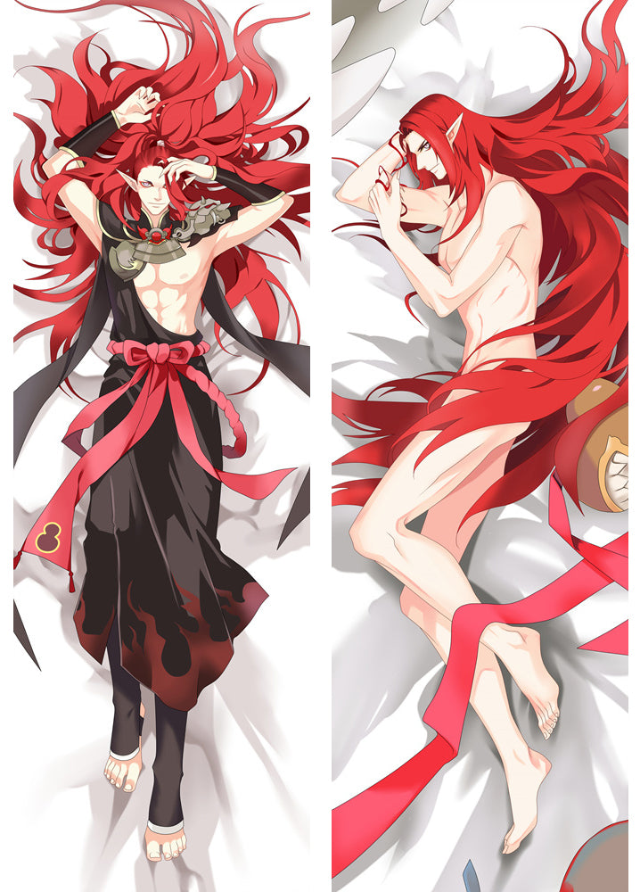 Onmyoji Shuten Doji Anime Dakimakura Pillow Cover image 0