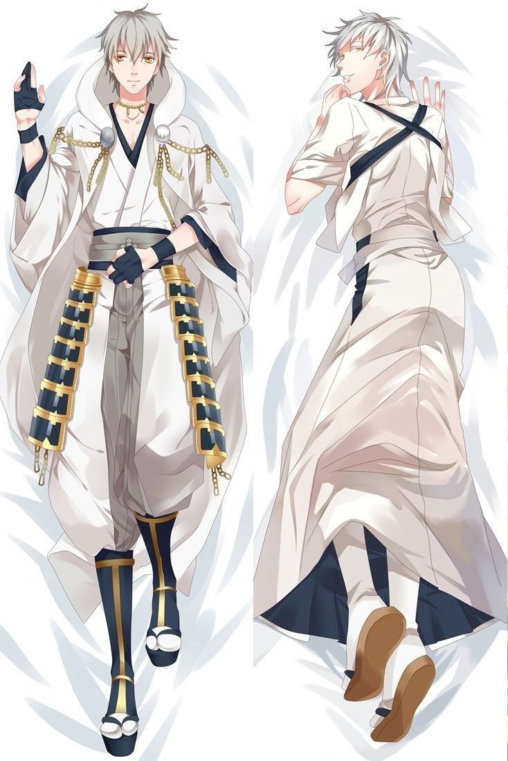 Touken Ranbu Tsurumaru Kuninaga Anime Dakimakura Pillow Cover image 0